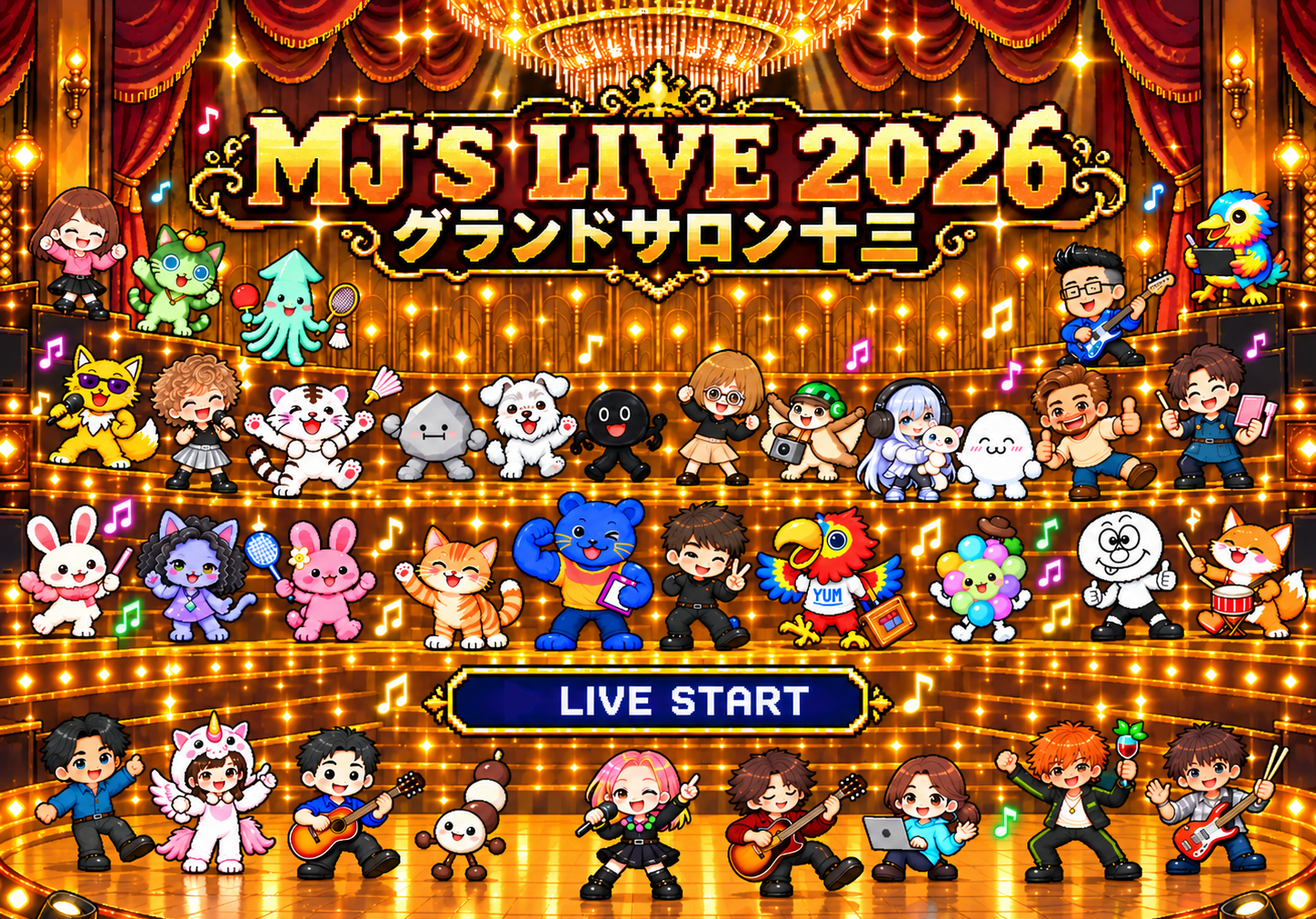 2026 MJ'sLIVE 6th メインビジュアル